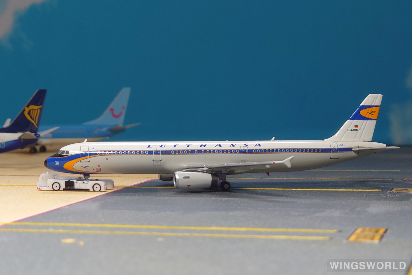 HYJLwings 1:400 HYJL81055 Lufthansa 汉莎航空 Airbus A321 D-AIRX