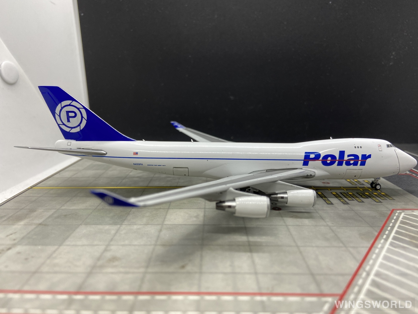 Geminijets 1:400 GJPAC2013 Polar Air Cargo 博立货运航空 Boeing 747-400 N450PA