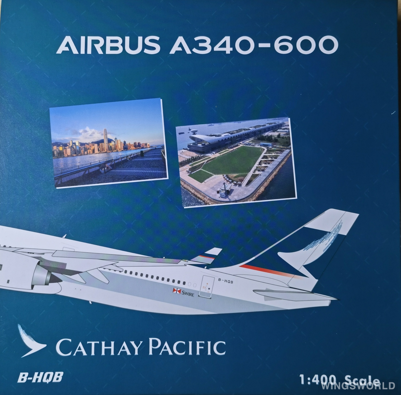 Phoenix 1:400 PH04442 Cathay Pacific 国泰航空 Airbus A340-600 B-HQB