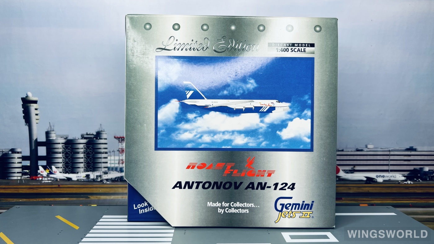 Geminijets 1:400 GJPOT510 Polet Airlines Antonov An-124 RA-82014