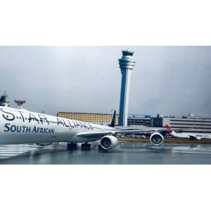 South African Airways 南非航空 Airbus A340-600 ZS-SNC Star Alliance 星空联盟 PH11744 Phoenix 1:400