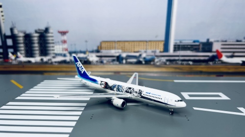 ANA全日空 BOEING 767-300ER JA619A 1/400 1:400 ANA B767-300ER with winglets JA619A NH40056 ANA