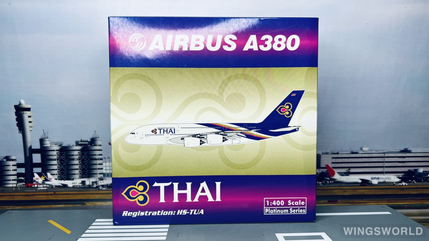 Phoenix 1:400 PH10560 Thai Airways 泰国国际航空 Airbus A380-800 HS-TUA