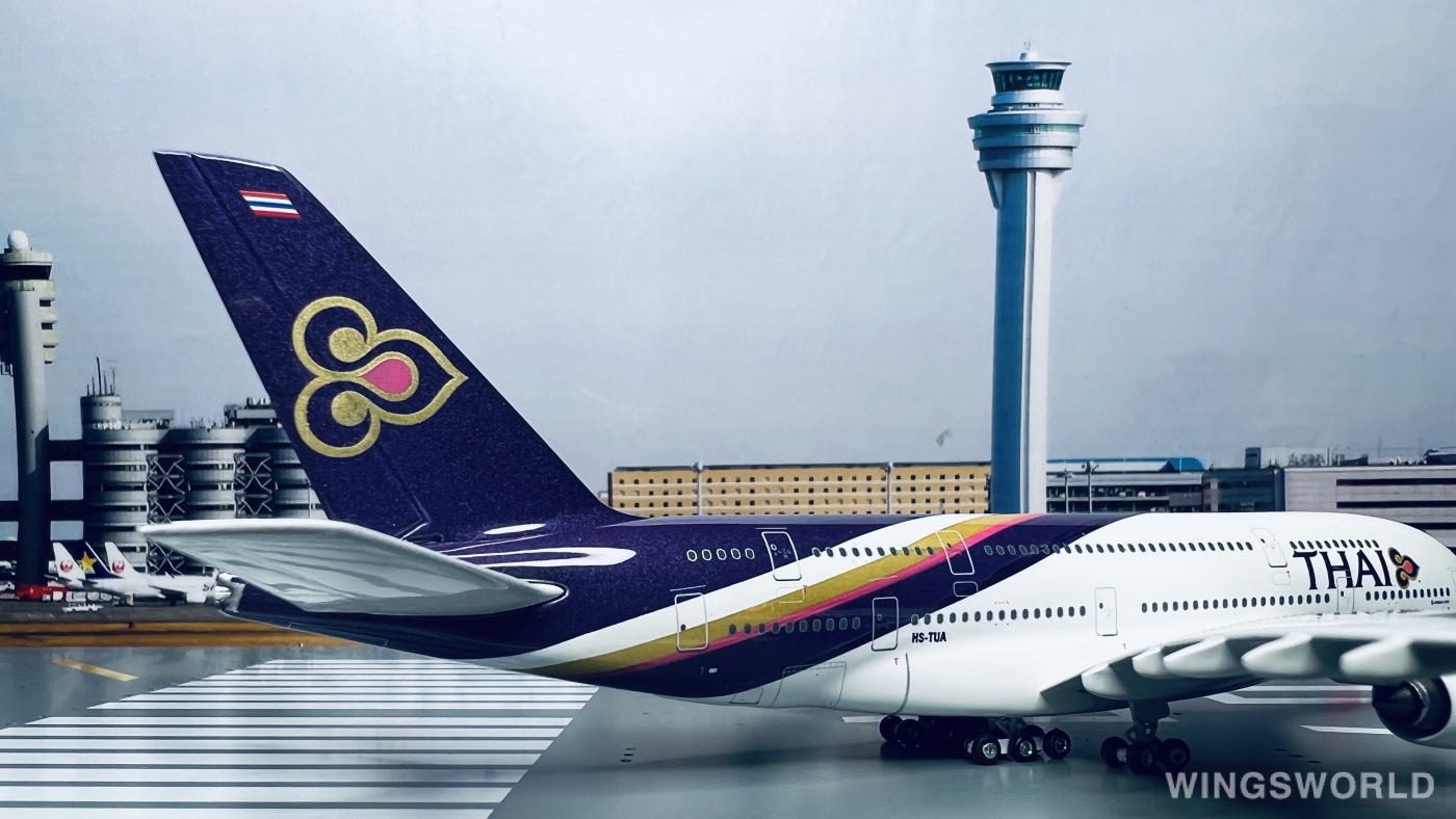 Phoenix 1:400 PH10560 Thai Airways 泰国国际航空 Airbus A380-800 HS-TUA