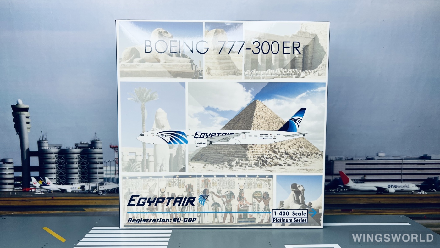 Phoenix 1:400 PH11732 EgyptAir 埃及航空 Boeing 777-300ER SU-GDP