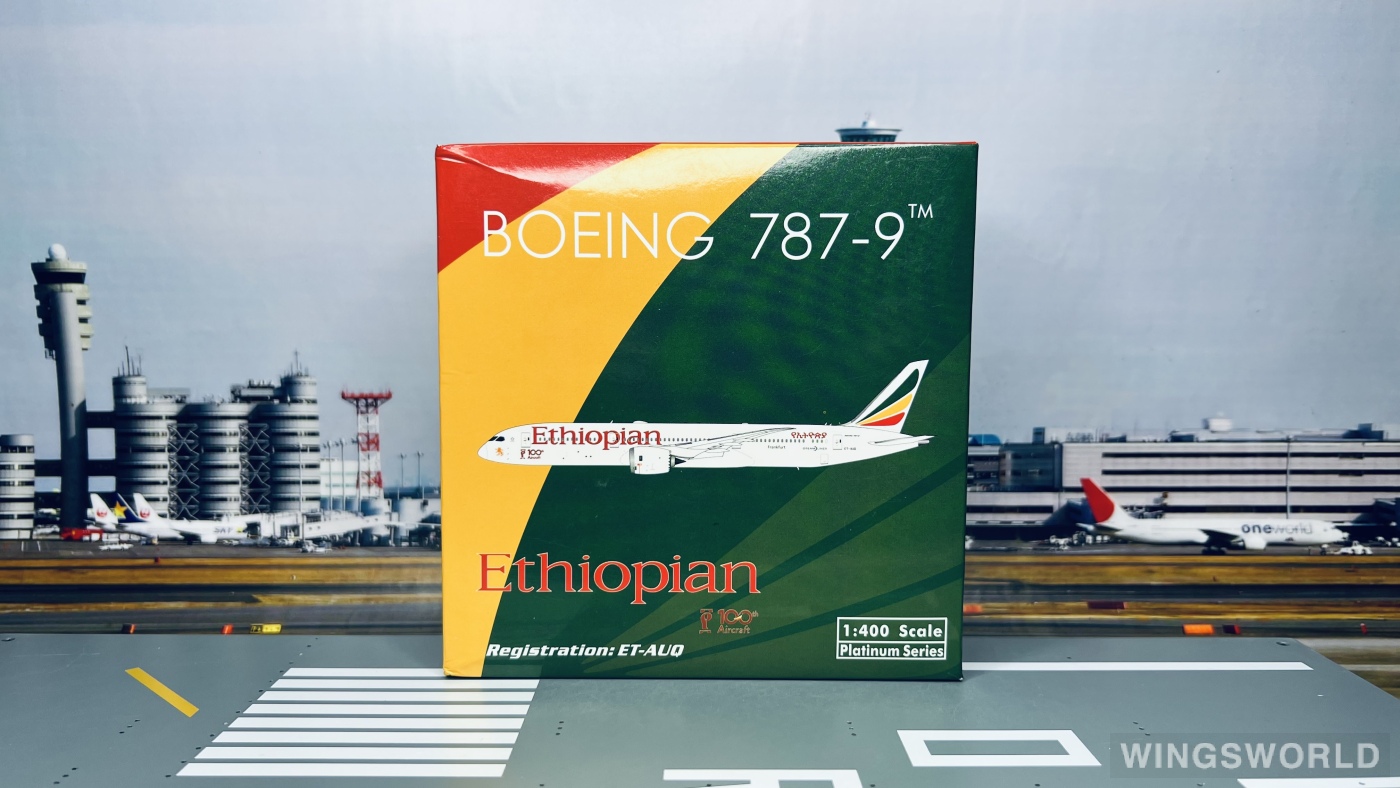 Phoenix 1:400 PH11490 Ethiopian Airlines 埃塞俄比亚航空 Boeing 787-9 ET-AUQ