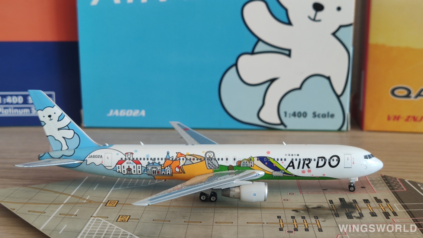 Phoenix 1:400 PH04104 Air Do 北海道国际航空 Boeing 767-300 JA602A