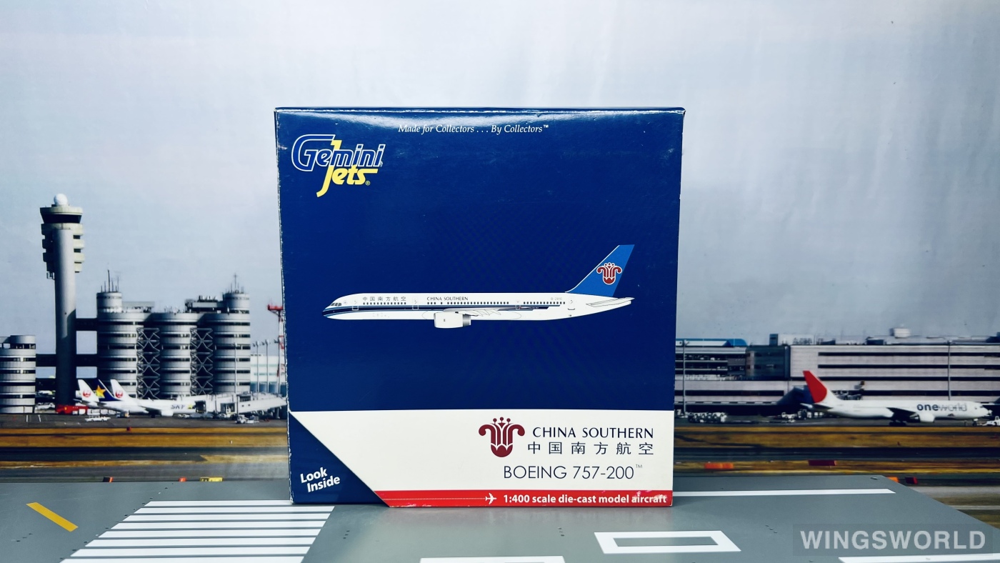 Geminijets 1:400 GJCSN1053 China Southern 中国南方航空 Boeing 757-200 B-2816