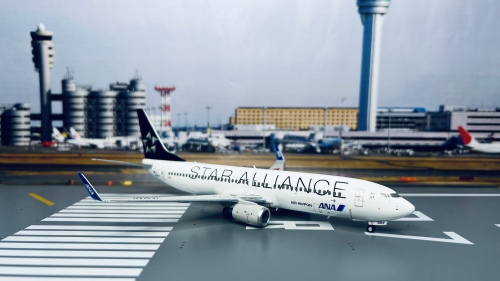 NH20032 全日空Boeing 737-800 JA51AN 星空联盟涂装Hogan 1:200
