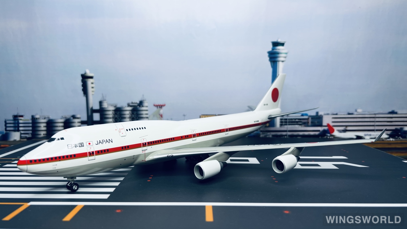 Hogan 1:200 JG20151 JASDF 日本航空自卫队 Boeing 747-400 20-1101