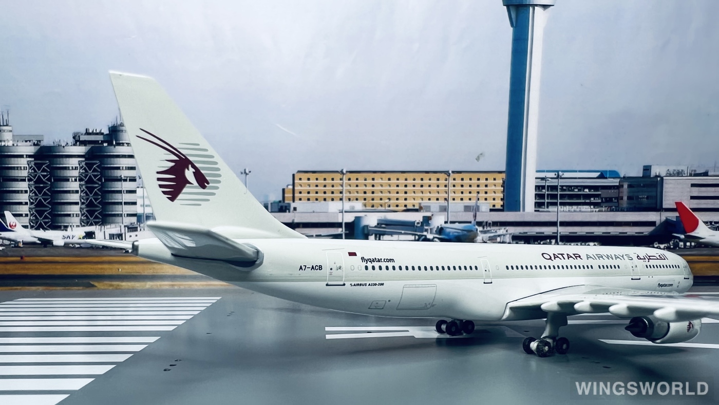Geminijets 1:400 GJQTR418 Qatar 卡塔尔航空 Airbus A330-200 A7-ACB