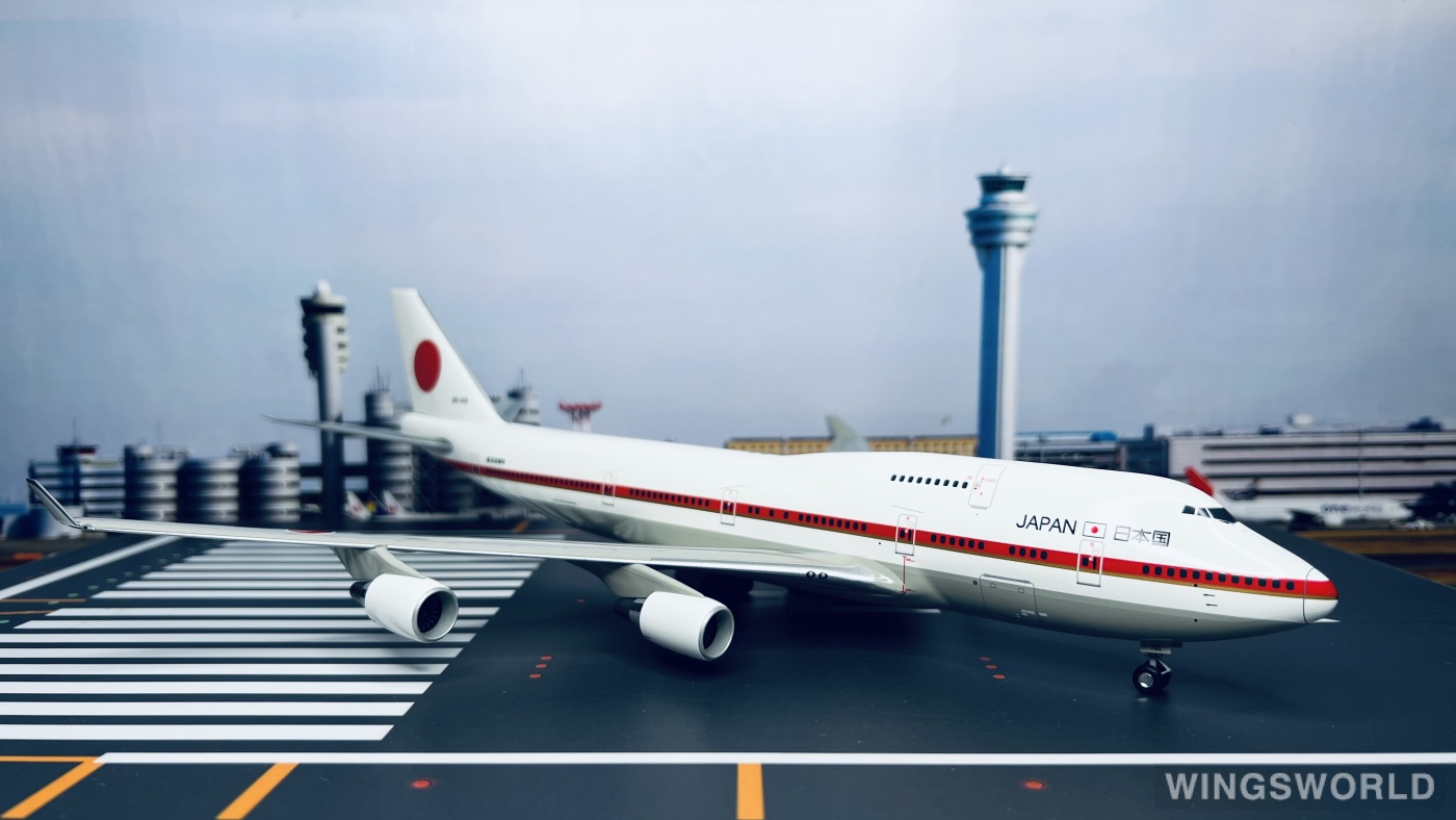 Hogan 1:200 JG20151 JASDF 日本航空自卫队 Boeing 747-400 20-1101