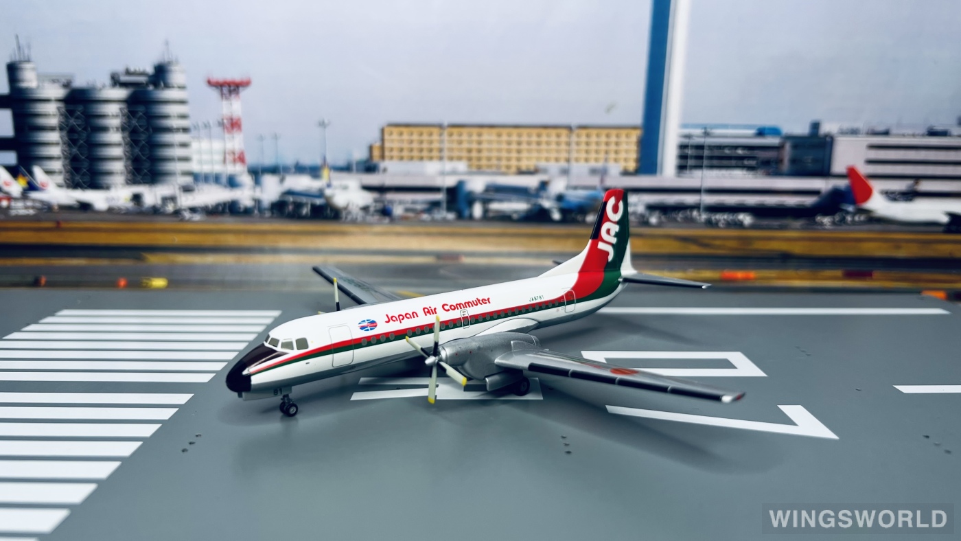 Hogan 1:200 YS21119 Japan Air Commuter NAMC YS-11 JA8781