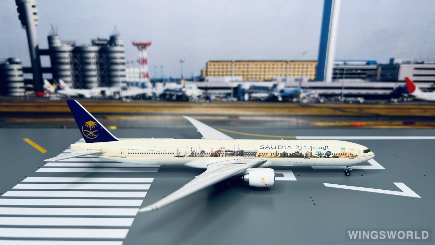 Phoenix 1:400 PH11349 Saudia 沙特阿拉伯航空 Boeing 777-300ER HZ-AK28