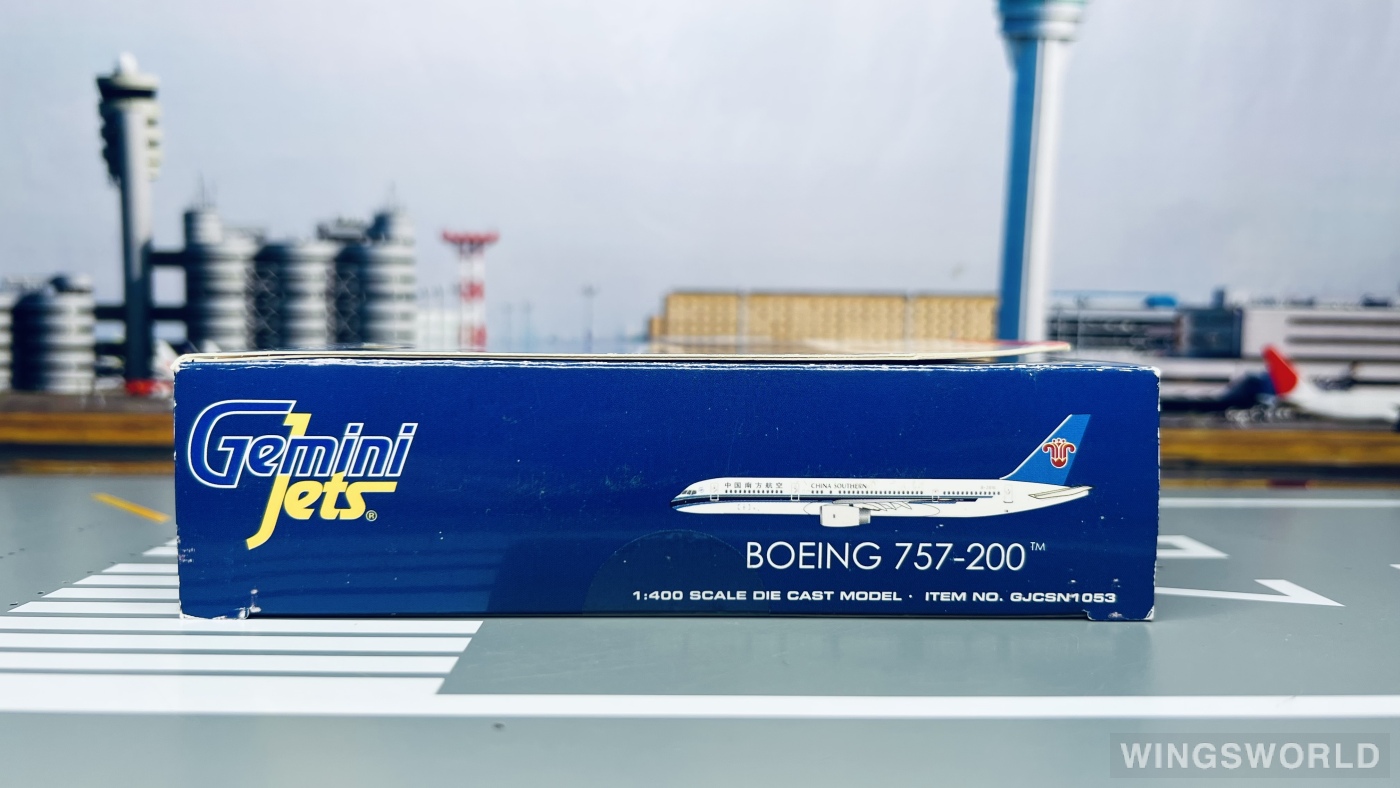 Geminijets 1:400 GJCSN1053 China Southern 中国南方航空 Boeing 757-200 B-2816