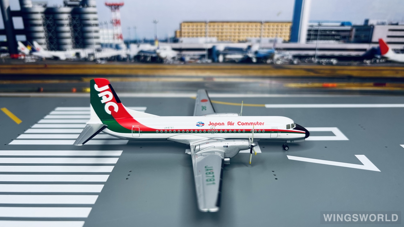 Hogan 1:200 YS21119 Japan Air Commuter NAMC YS-11 JA8781