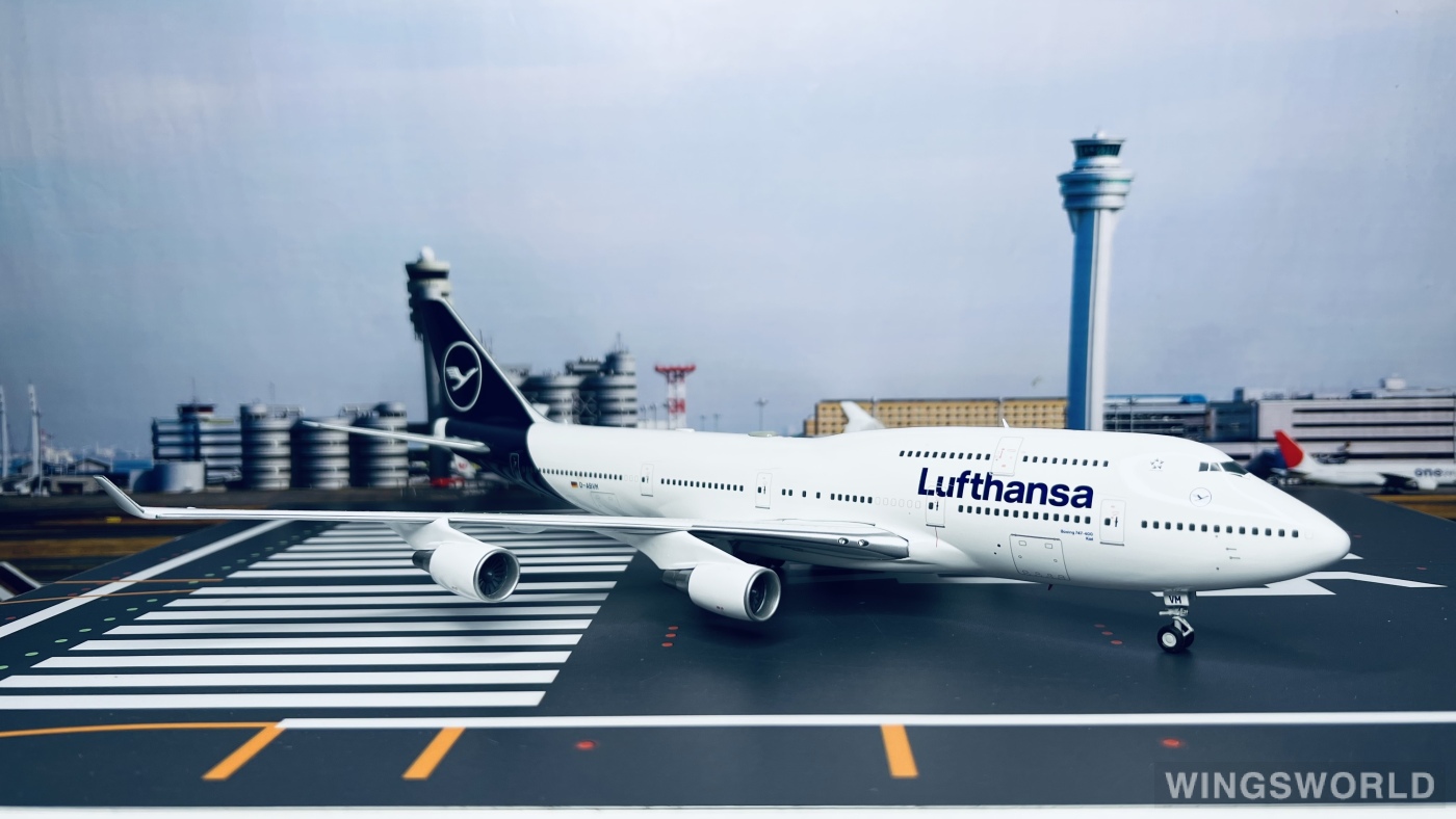 Herpa 1:200 559485 Lufthansa 汉莎航空 Boeing 747-400 D-ABVM