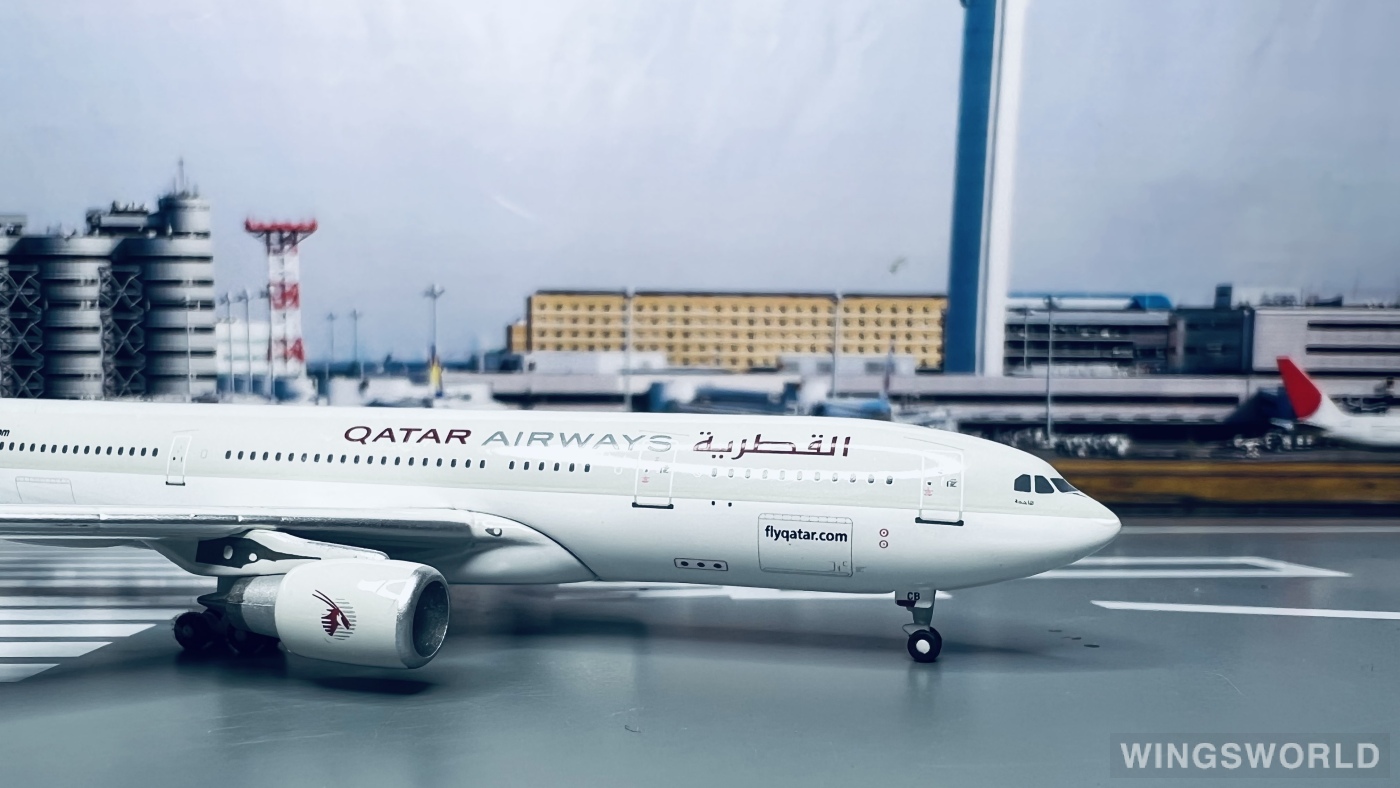 Geminijets 1:400 GJQTR418 Qatar 卡塔尔航空 Airbus A330-200 A7-ACB