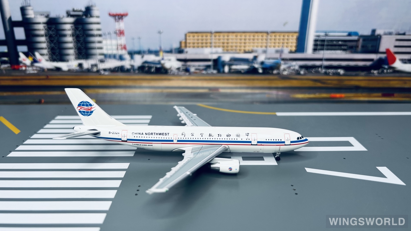 AeroClassics 1:400 ACB2324 China Northwest Airlines 中国西北航空 Airbus A300B4/B2 B-2324