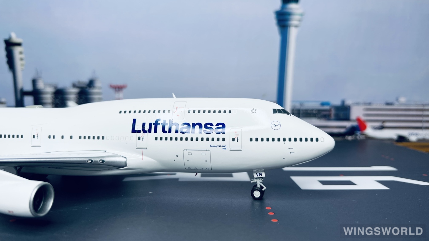 Herpa 1:200 559485 Lufthansa 汉莎航空 Boeing 747-400 D-ABVM