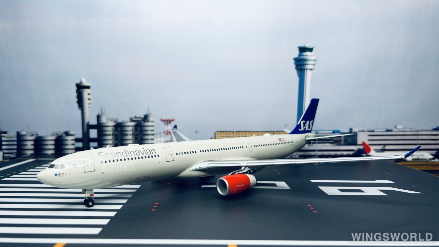 Herpa 1:200 558303 SAS 北欧航空 Airbus A330-300 LN-RKU