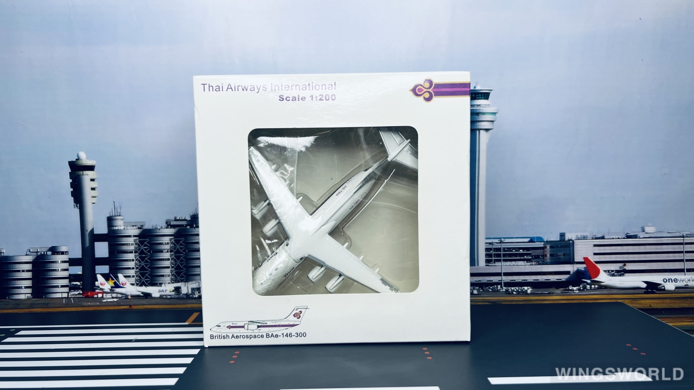 JC Wings 1:200 JC2025 Thai Airways 泰国国际航空 BAe 146 HS-TBM