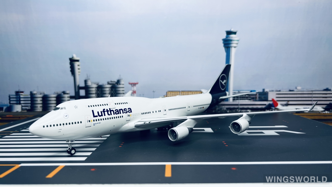 Herpa 1:200 559485 Lufthansa 汉莎航空 Boeing 747-400 D-ABVM