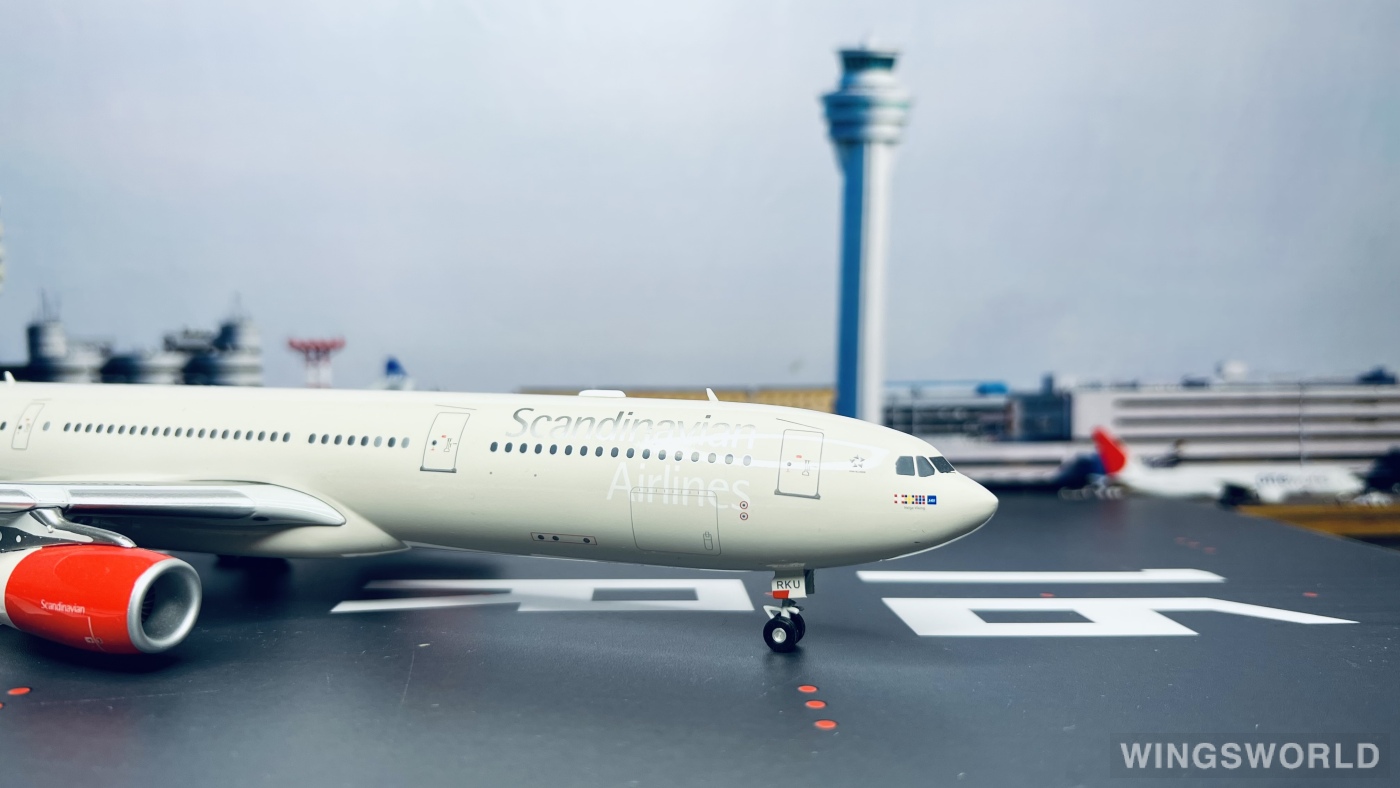 Herpa 1:200 558303 SAS 北欧航空 Airbus A330-300 LN-RKU