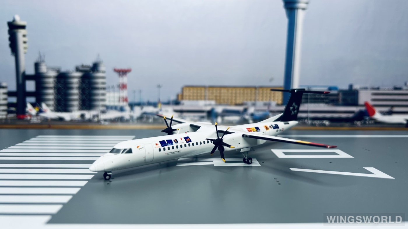 JC Wings 1:200 XX2587 Austrian Airlines 奥地利航空 Bombardier Dash 8-400 OE-LGC
