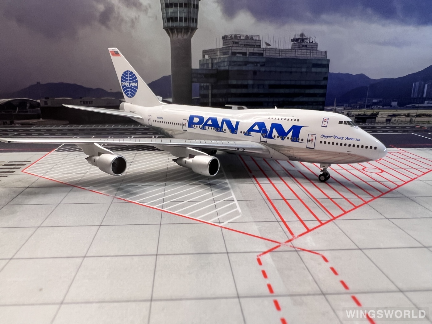 NG models 1:400 Boeing 747SP Pan Am 泛美航空NG07021 N533PA