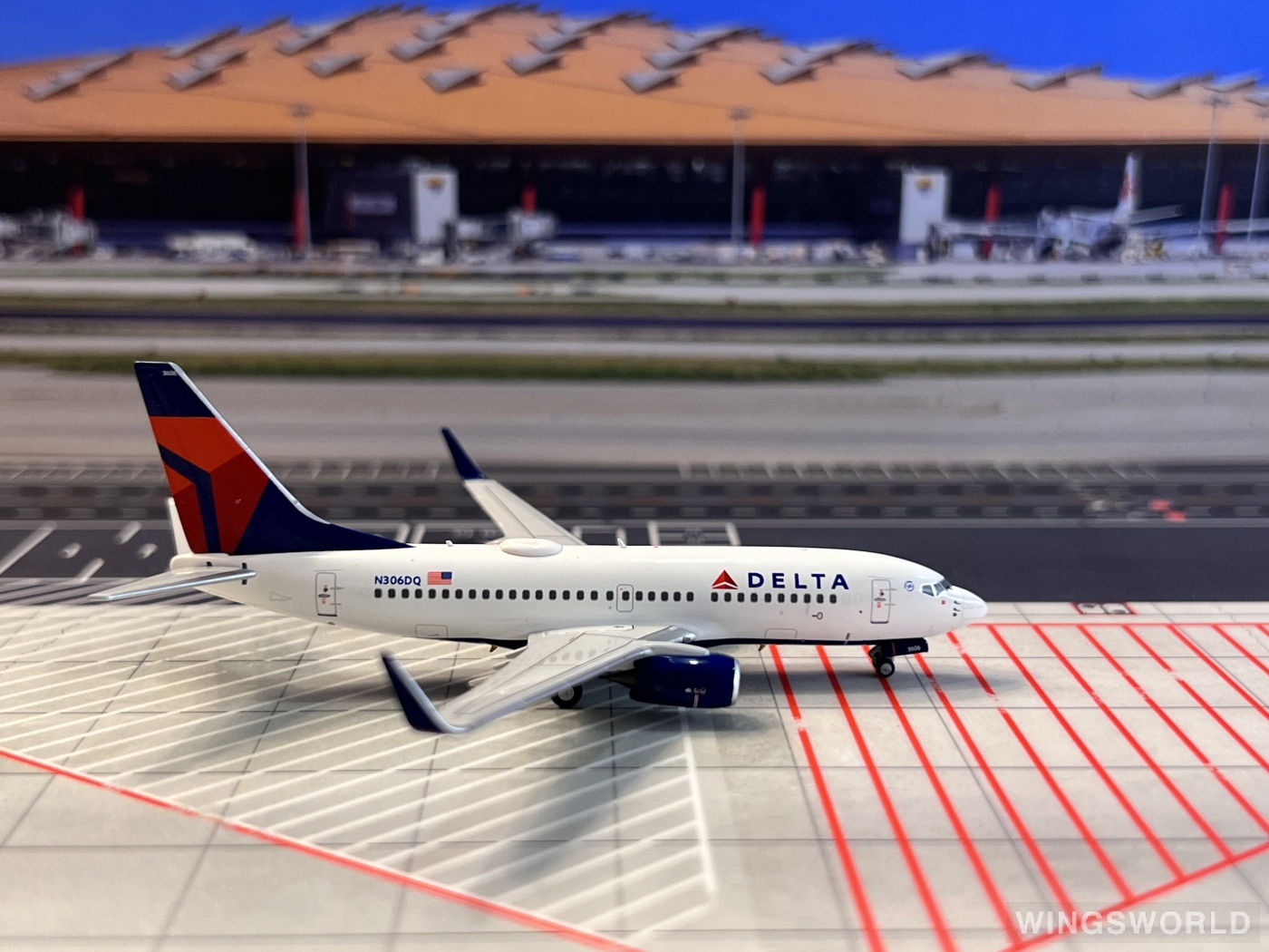 NGmodels 1:400 NG77019 Delta Air Lines 达美航空 Boeing 737-700 N306DQ