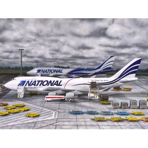 National Airlines Boeing 747-400 N756CA  XX4490 JC Wings 1:400
