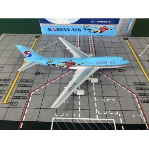 Korean Air 大韩航空 Boeing 747-400 HL7491  PH04447 Phoenix 1:400
