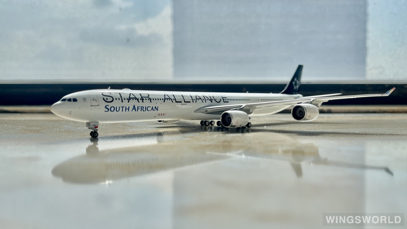 Phoenix 1:400 PH11744 South African Airways 南非航空 Airbus A340-600 ZS-SNC