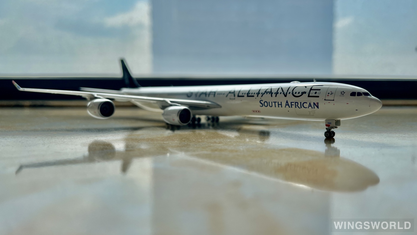 Phoenix 1:400 PH11744 South African Airways 南非航空 Airbus A340-600 ZS-SNC