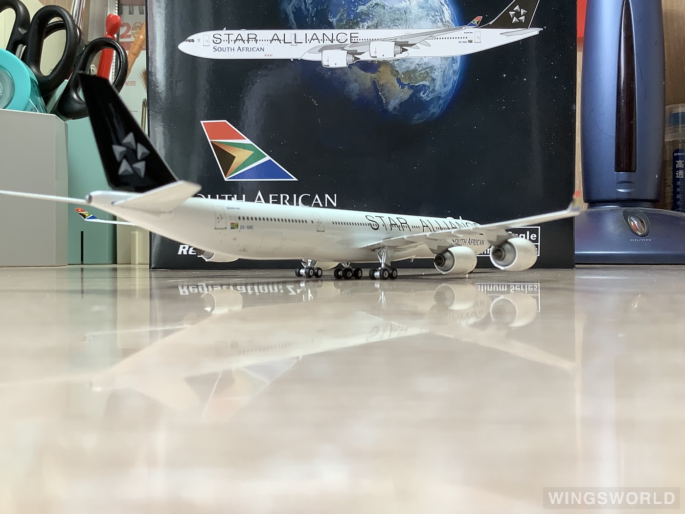 Phoenix 1:400 PH11744 South African Airways 南非航空 Airbus A340-600 ZS-SNC