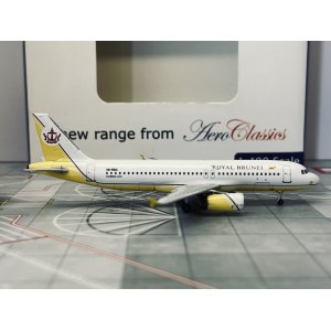 Royal Brunei 文莱皇家航空 Airbus A320 V8-RBS  AC19124 AeroClassics 1:400