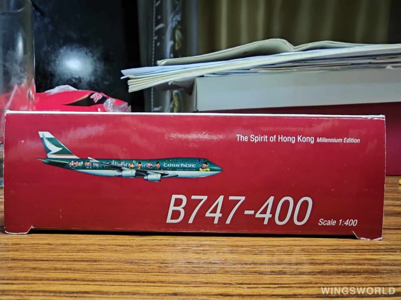 Hogan 1:400 MKACSOHK2400 Cathay Pacific 国泰航空 Boeing 747-400 B-HOX