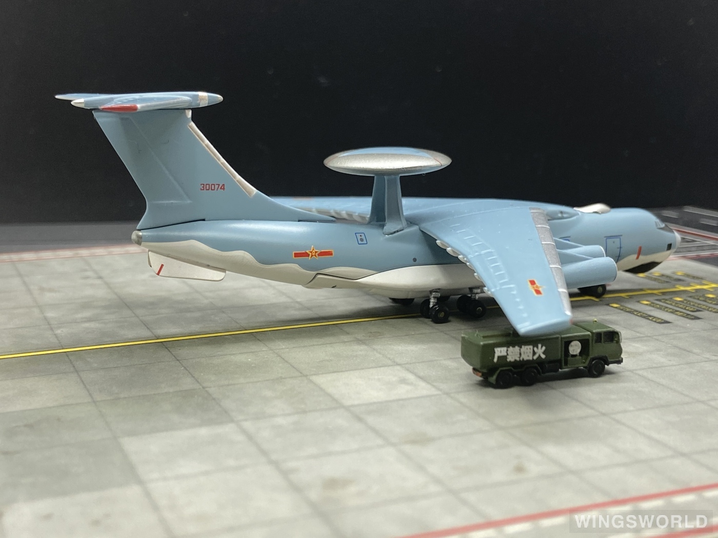 Witty 1:400 WT4I76003 PLAAF 中国空军 Ilyushin Il-76 30074