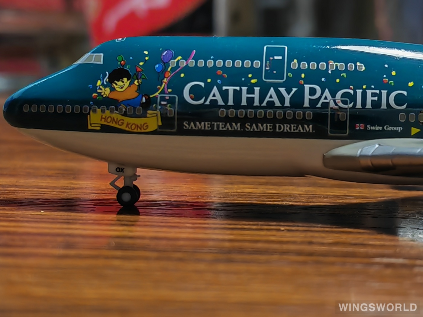 Hogan 1:400 MKACSOHK2400 Cathay Pacific 国泰航空 Boeing 747-400 B-HOX