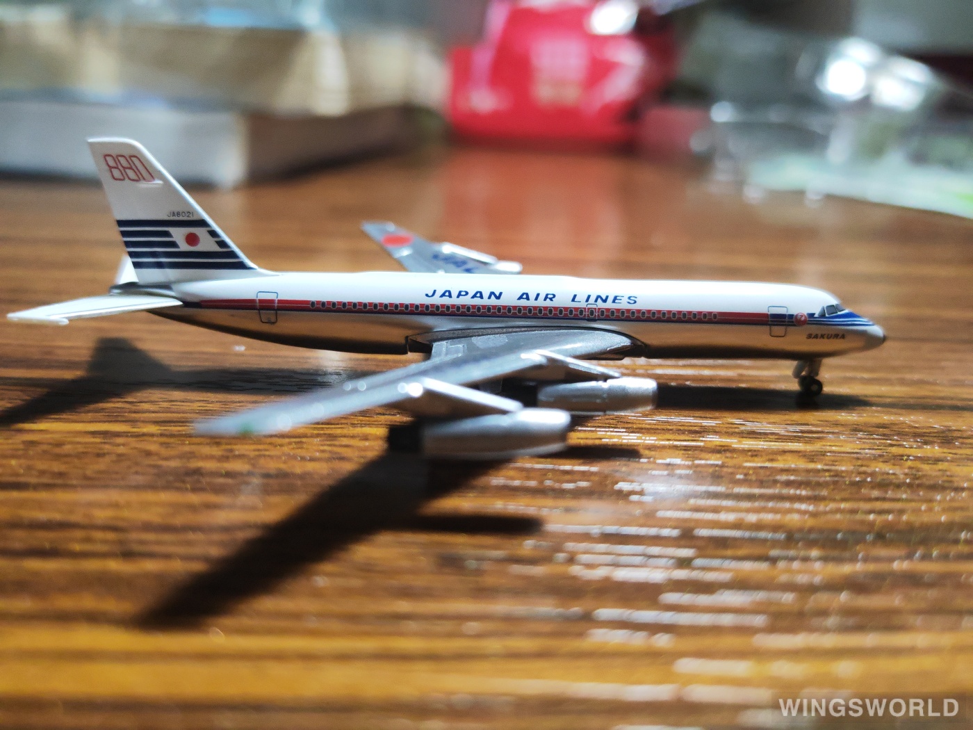 DeAGOSTINI 1:400 36 Japan Airlines 日本航空 Convair 880 JA8021