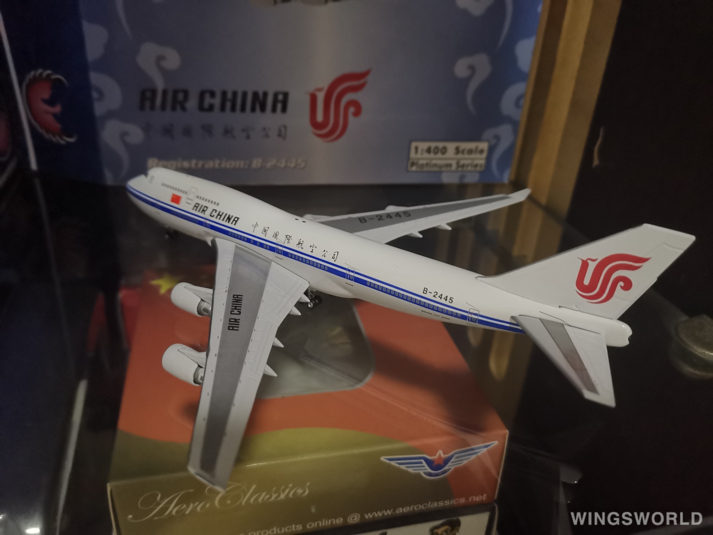 Phoenix 1:400 PH10549 Air China 中国国际航空 Boeing 747-400 B-2445