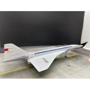 Aeroflot 俄罗斯航空 Tupolev TU-144 CCCP-77101  562775 Herpa 1:400