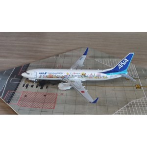 ANA 全日空 Boeing 737-800 JA85AN FLOWER JET PH04121 Phoenix 1:400