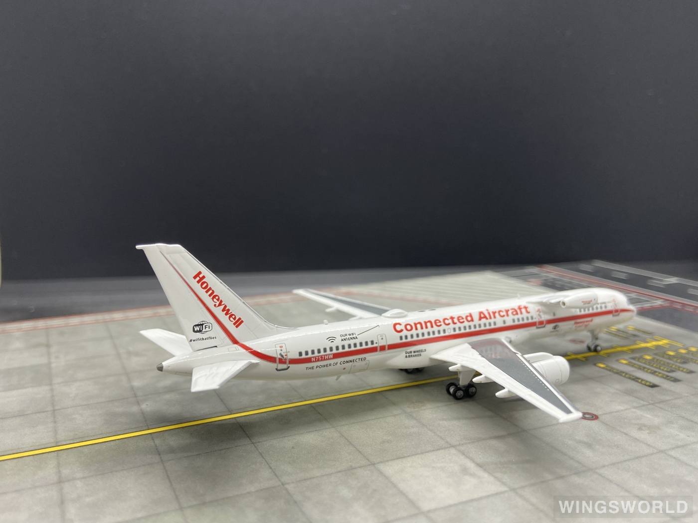 NGmodels 1:400 NG53020 Honeywell 霍尼韦尔 Boeing 757-200 N757HW