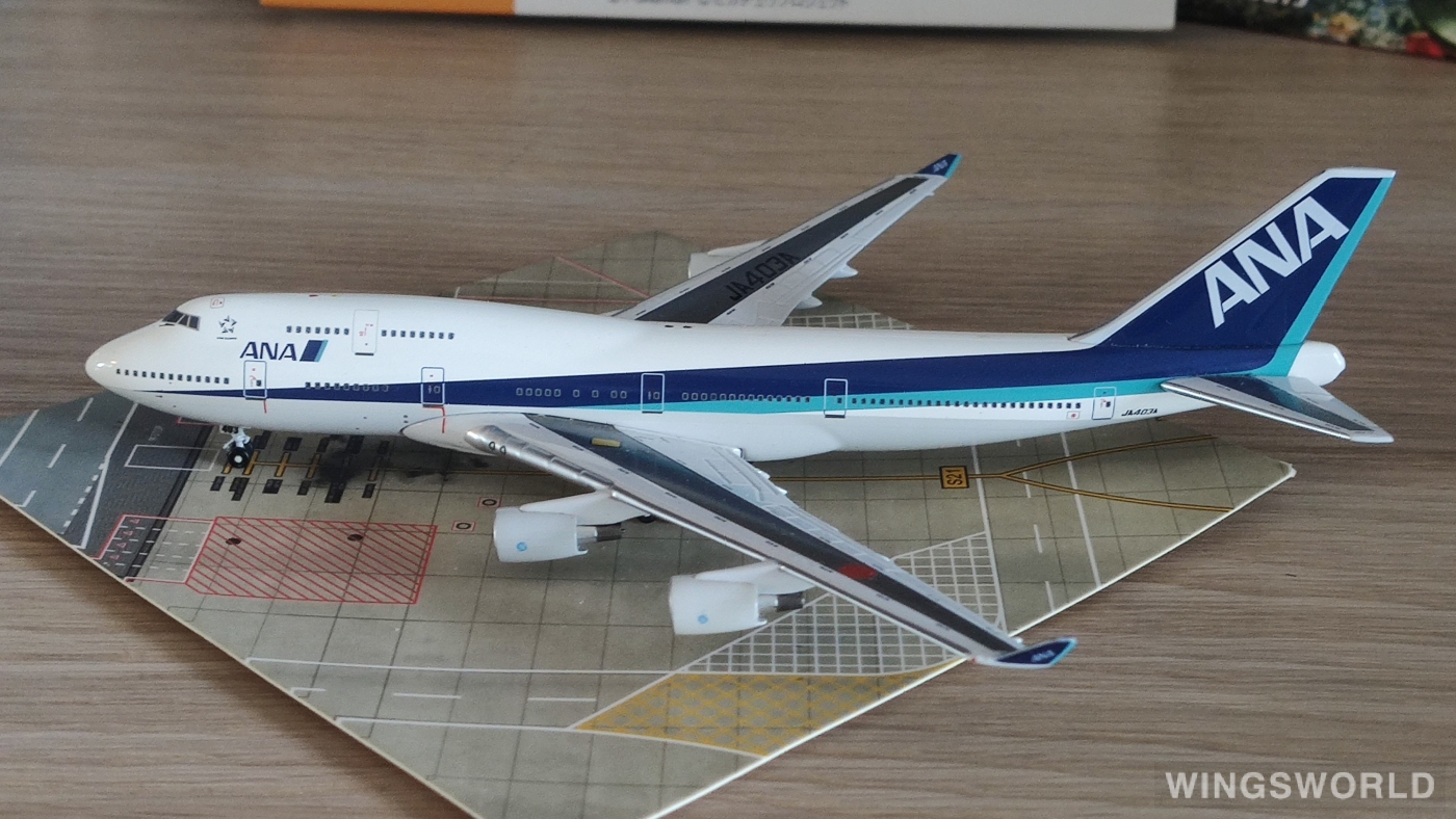 BlueAngle 1:400 JM74708 ANA 全日空 Boeing 747-400 JA403A