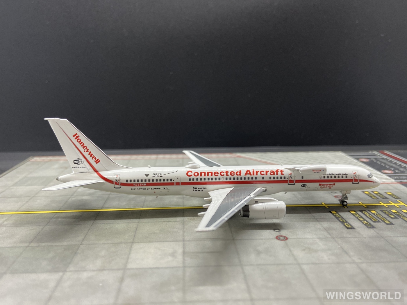 NGmodels 1:400 NG53020 Honeywell 霍尼韦尔 Boeing 757-200 N757HW
