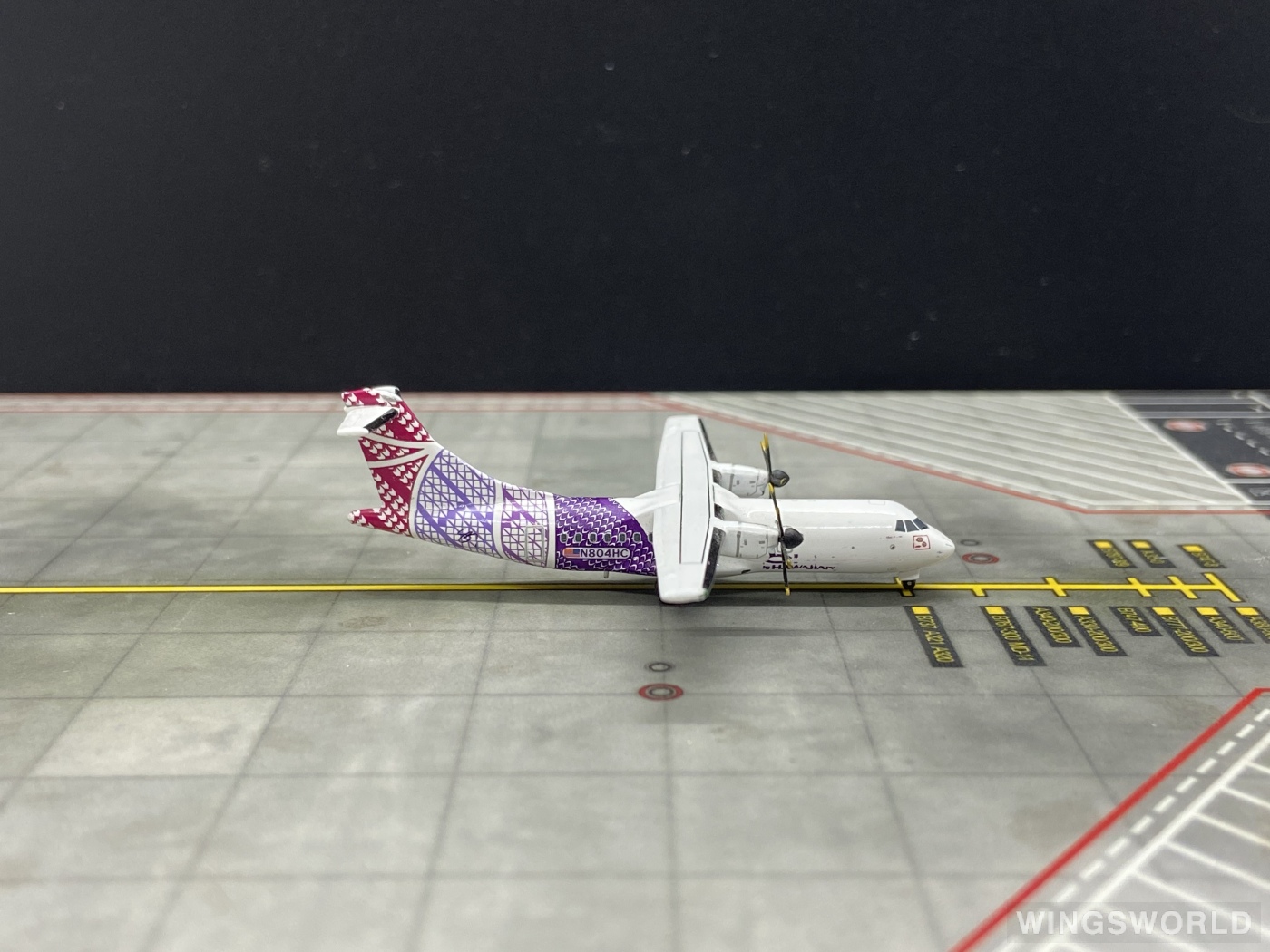 Geminijets 1:400 GJHAL1287 Hawaiian Airlines 夏威夷航空 ATR 42 N804HC