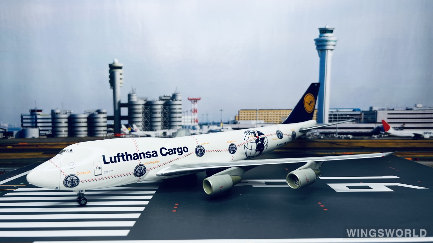 Herpa 1:200 Boeing 747-200 Lufthansa 汉莎航空550291 D-ABZF Service 