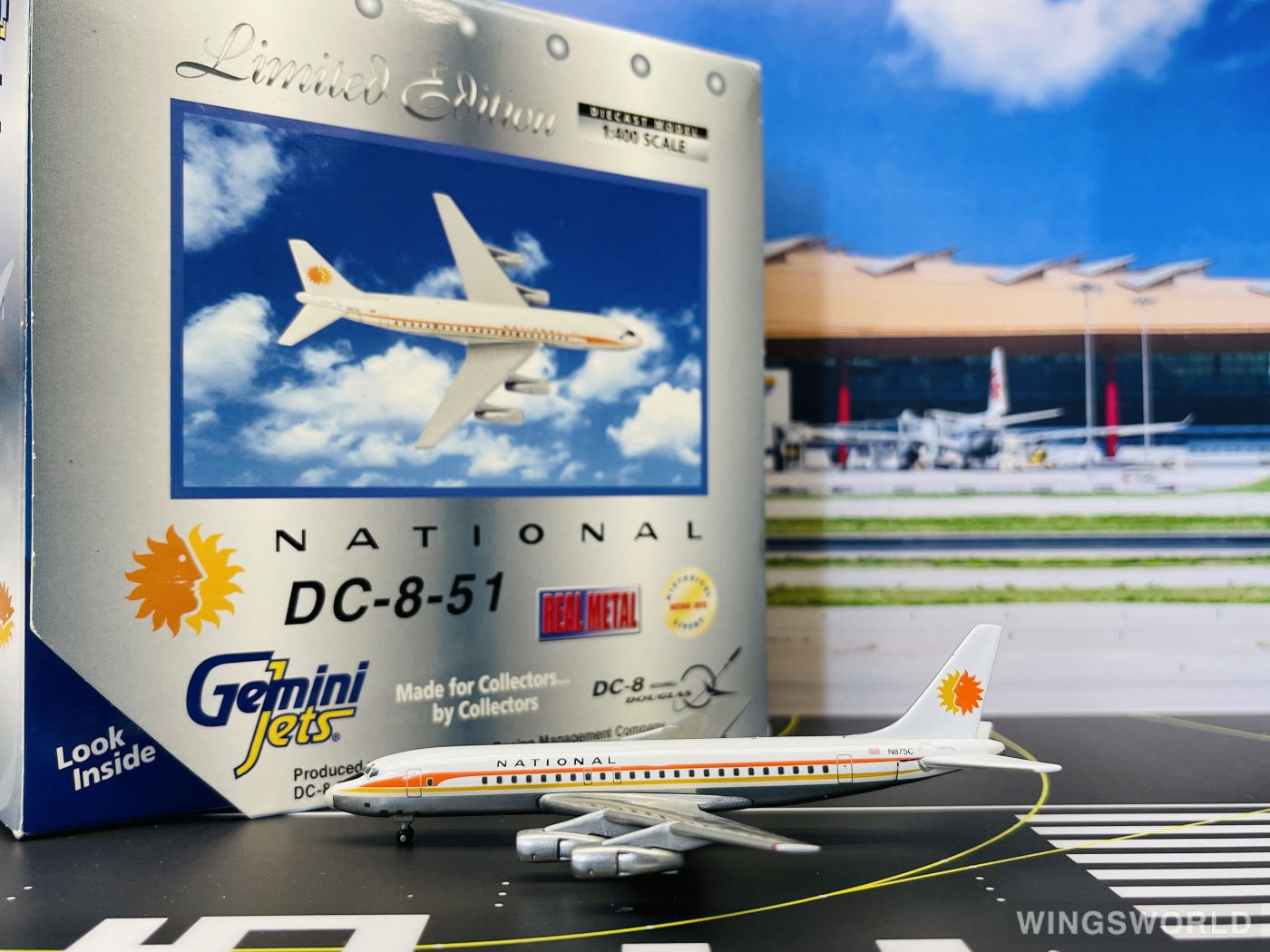 Geminijets 1:400 GJNAL286 National Airlines Douglas DC-8 N875C
